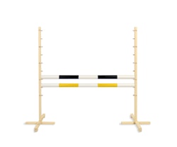 Hopphinder för Hobbyhäst med bommar 120cm - Yellow & Black