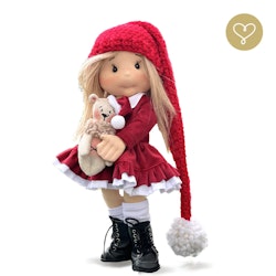 Stor handgjord docka 38 cm Merry
