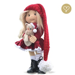 Stor handgjord docka 38 cm Merry