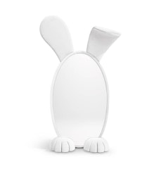 Bunny Floor Mirror Milk Velvet