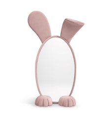 Bunny Floor Mirror Beauty Pink