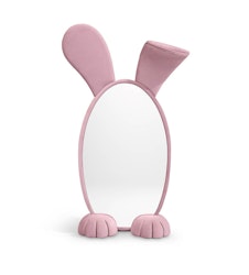 Bunny Floor Mirror Paris Pink