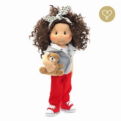 Stor handgjord docka 38 cm Alicia