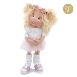 Stor handgjord docka 38 cm Paulina