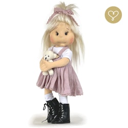 Stor handgjord docka 38 cm Klara