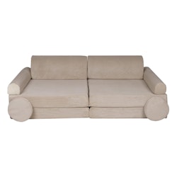 Meow soffa möbelset slimcord premium beige