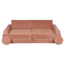 Meow soffa möbelset slimcord premium rosa