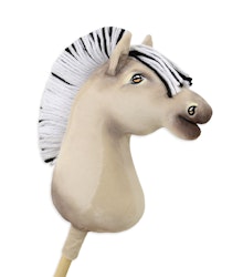 Realistic Super Hobby Horse Premium - Fiordhäst