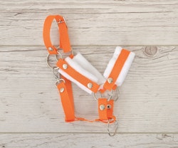 Stor grimma, Hobby Horse, orange med vit päls