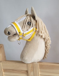 Stor grimma, Hobby Horse, gul med vit päls