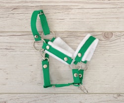 Stor grimma, Hobby Horse, grön med vit päls