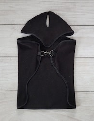 Huva och fleecefilt stor Hobby Horse svart
