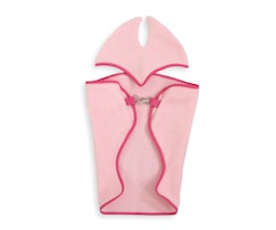 Huva och fleecefilt stor Hobby Horse rosa