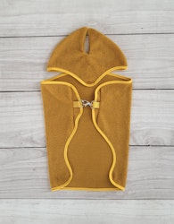 Huva och fleecefilt stor Hobby Horse mustard