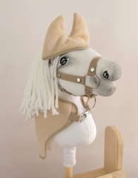 Huva och fleecefilt liten Hobby Horse beige