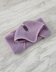 Huva och fleecefilt liten Hobby Horse lila
