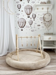 Lekpöl Monio plysch beige