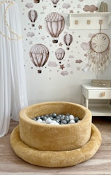 Bollhav Monio plysch mustard 200 bollar