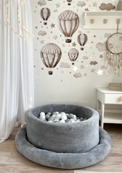 Bollhav Monio plysch grafit 200 bollar