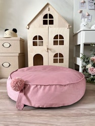 Sittpuff Poof Monio velvet rosa