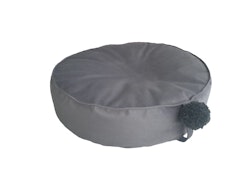 Sittpuff Poof Monio velvet grå