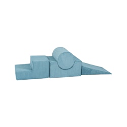 Meow, lekplats, Aesthetic Shape, 4 byggklossar, turkos