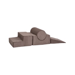 Meow, lekplats, Aesthetic Shape, 4 byggklossar, brun