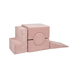 Meow, lekplats, Aesthetic Shape, 5 byggklossar, puderrosa