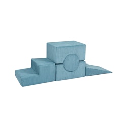 Meow, lekplats, Aesthetic Shape, 5 byggklossar, turkos
