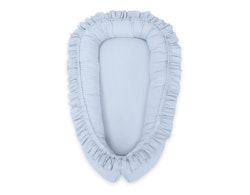 Babynest med volang Magic Loop blå