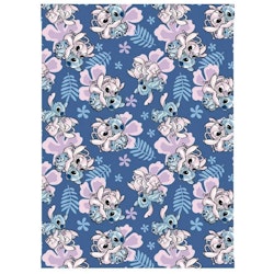 Disney Lilo and Stitch korall fleece filt 110x150 cm
