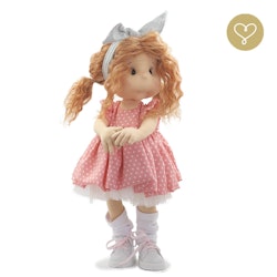 Stor handgjord docka 38 cm Angelika