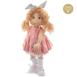 Stor handgjord docka 38 cm Angelika