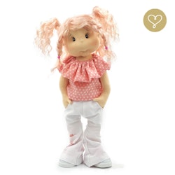 Stor handgjord docka 38 cm Amelia