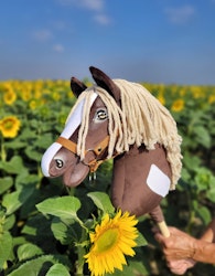 Realistic Super Hobby Horse Premium - Western Dark Bay II
