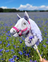 Realistic Super Hobby Horse Premium - Grå