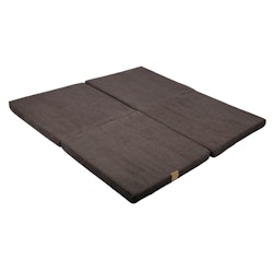 Meow barnmatta 120x120cm aesthetic brun