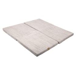 Meow barnmatta 120x120cm aesthetic ecru