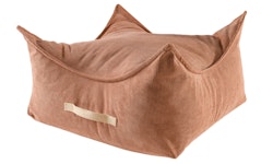 Meow fyrkantig sittpuff corduroy tegel