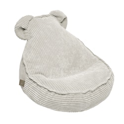Meow saccosäck sittsäck Teddy aesthetic ecru