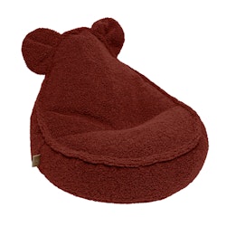 Meow saccosäck sittsäck Teddy bearly brun