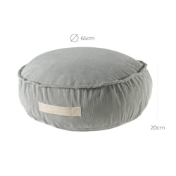 Meow sittpuff barnpuff corduroy grå