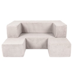 Meow barnsoffa möbelset aesthetic ecru
