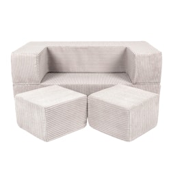 Meow barnsoffa möbelset aesthetic ecru