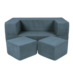 Meow barnsoffa möbelset aesthetic turkos