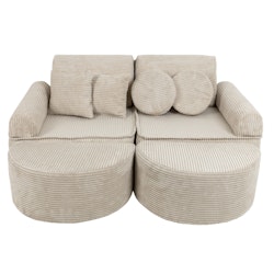Meow soffa max aesthetic ecru