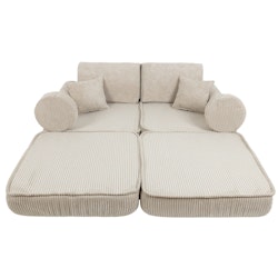 Meow soffa plus aesthetic ecru