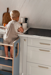 Babywood Kitchen Helper Slim Double ljusblå