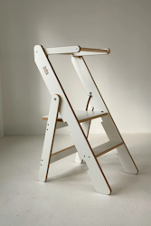 Babywood Kitchen Helper hopfällbar vit