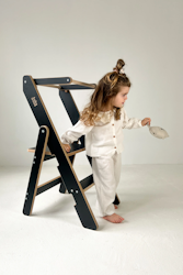 Babywood Kitchen Helper hopfällbar svart